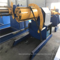 Load bearing 10t hydraulic decoiler with car